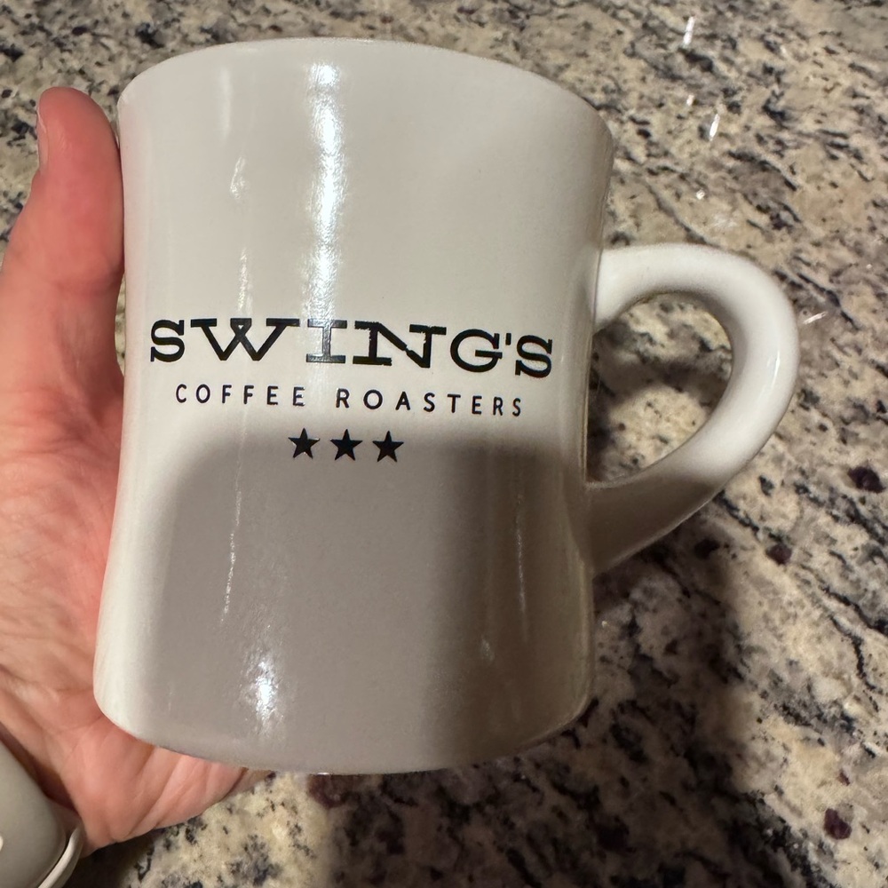 Swing's Coffee Roasters White Diner Mug